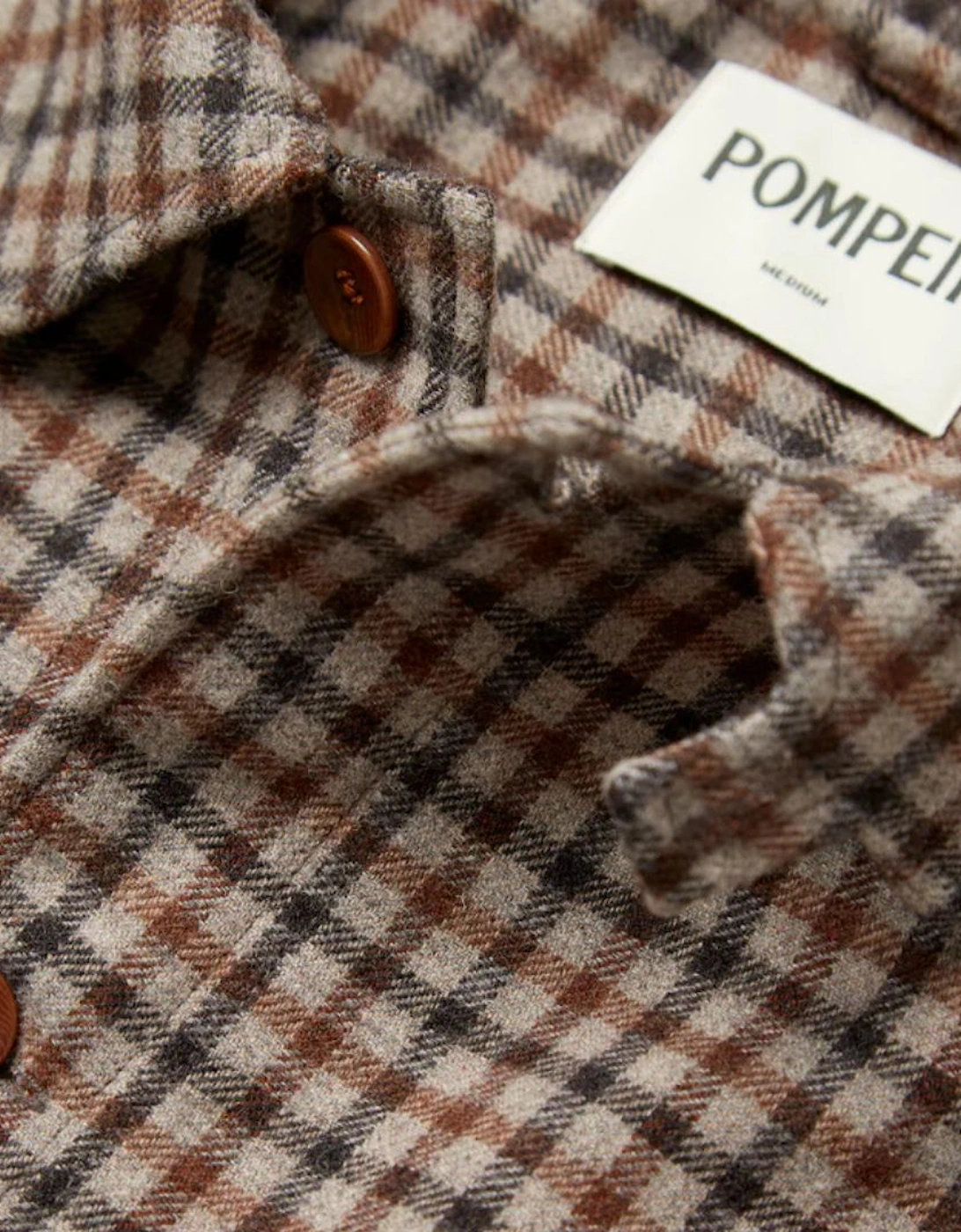 Pompeii Check Wool Chore Jacket