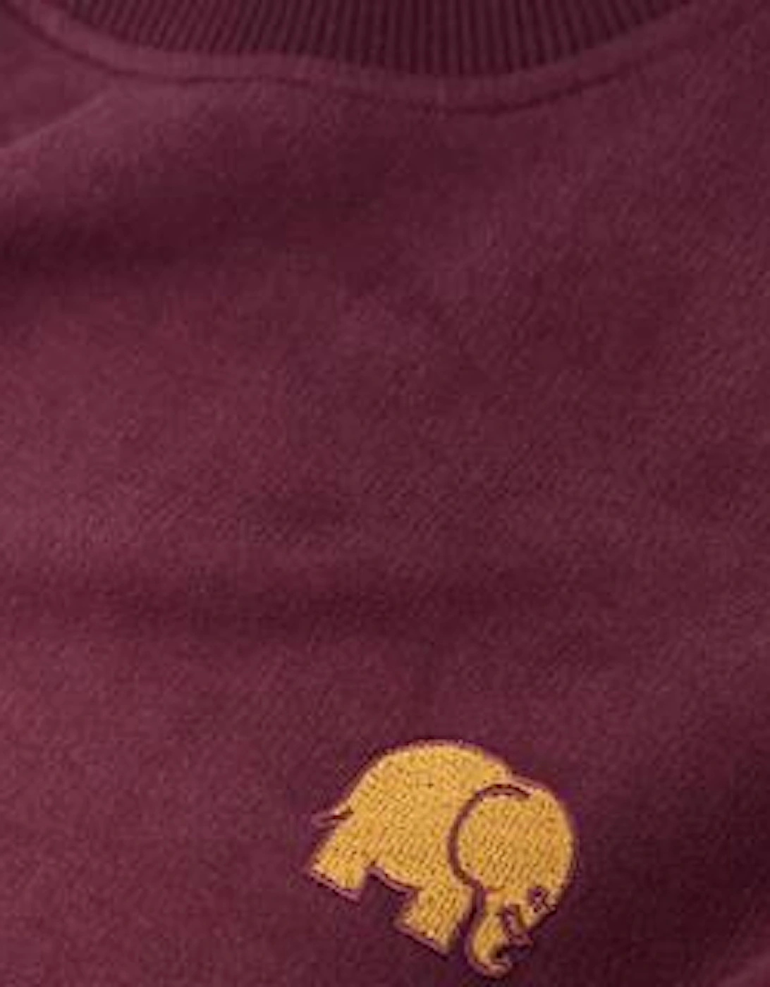 Trendsplant Organic Essential Burgundy Sweatshirt