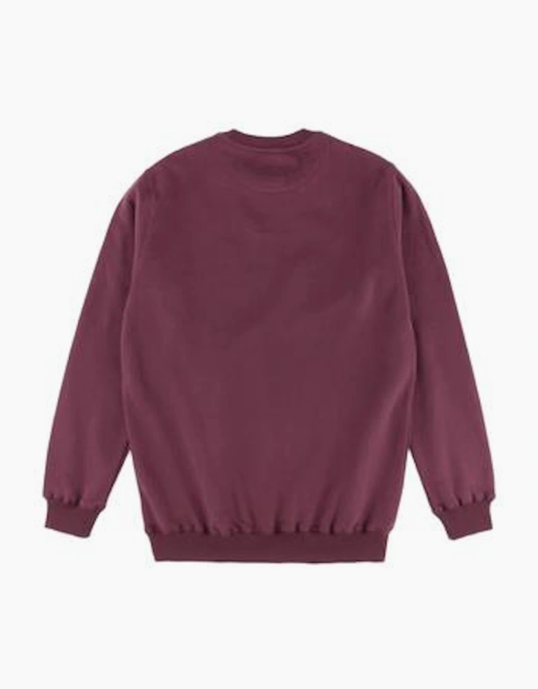 Trendsplant Organic Essential Burgundy Sweatshirt