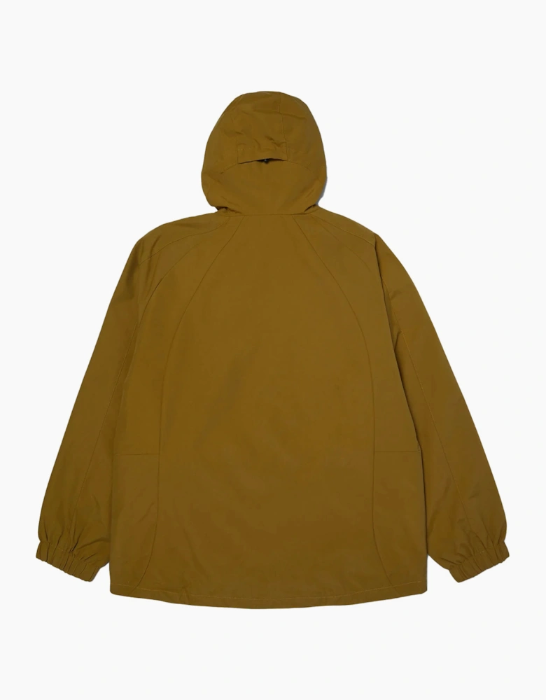 HUF All Caps Rich Brown Shell Jacket