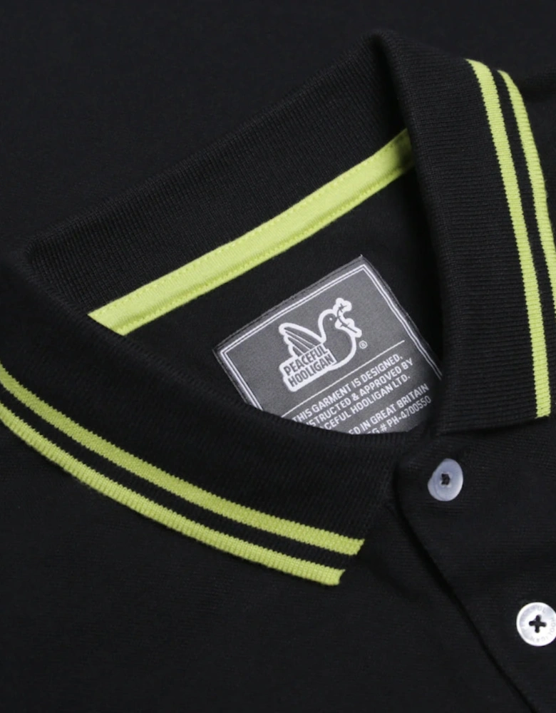 Peaceful Hooligan Peninsula Black Polo