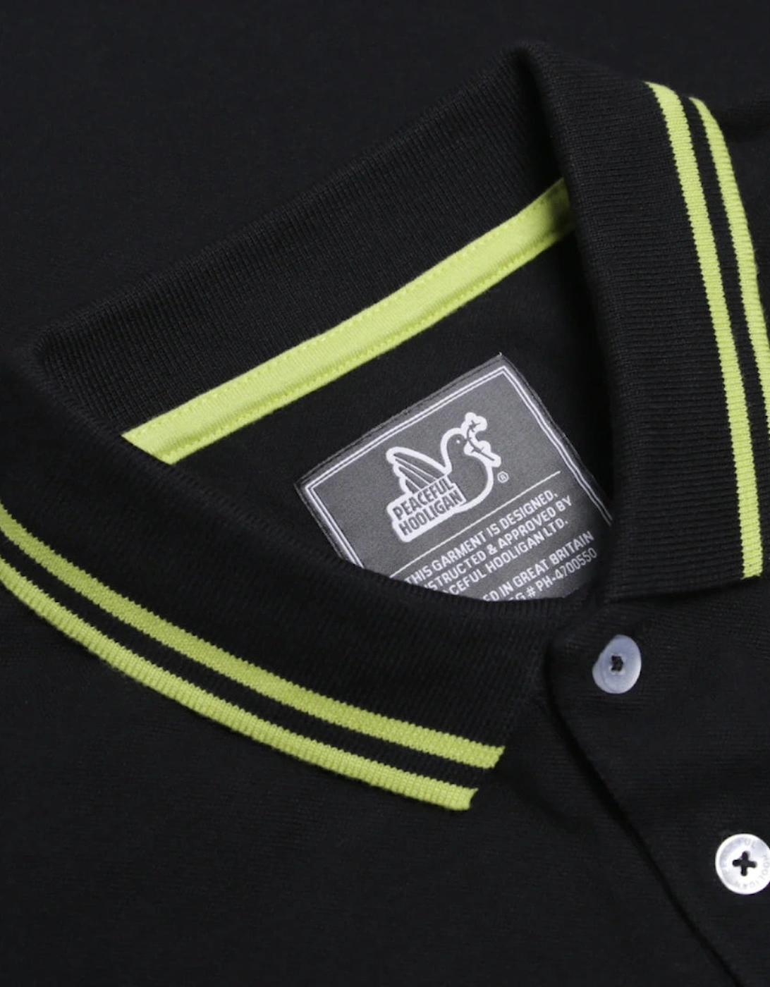 Peaceful Hooligan Peninsula Black Polo