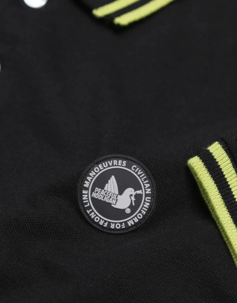 Peaceful Hooligan Peninsula Black Polo