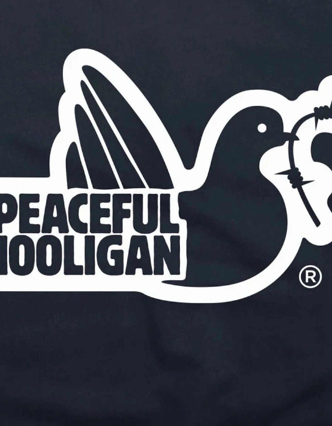 Peaceful Hooligan Outline Navy Sweatshirt