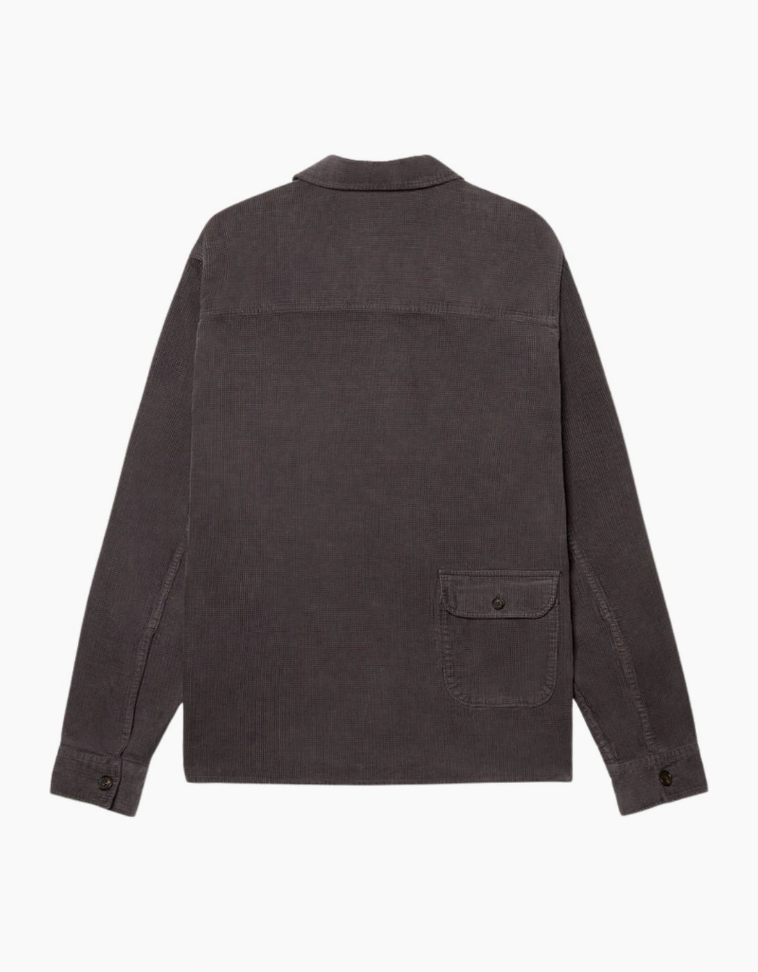 Pompeii Charcoal Grey Waffle Cord Chore Jacket