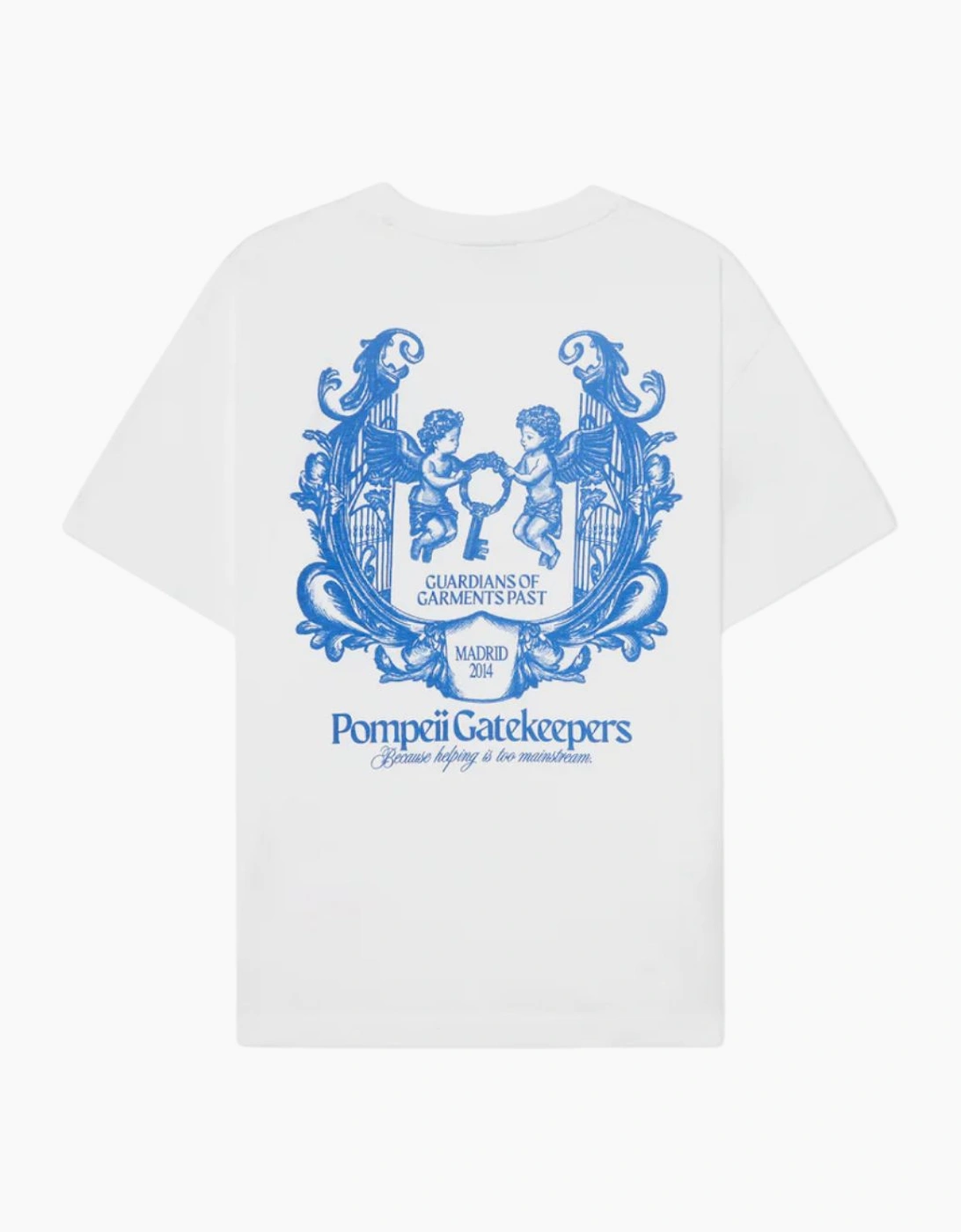 Pompeii Gatekeeper Powder White T-Shirt, 3 of 2