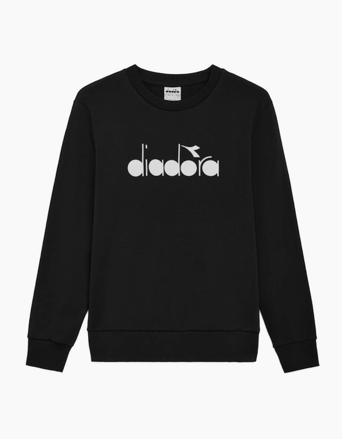 Diadora Logo Black Sweatshirt, 3 of 2