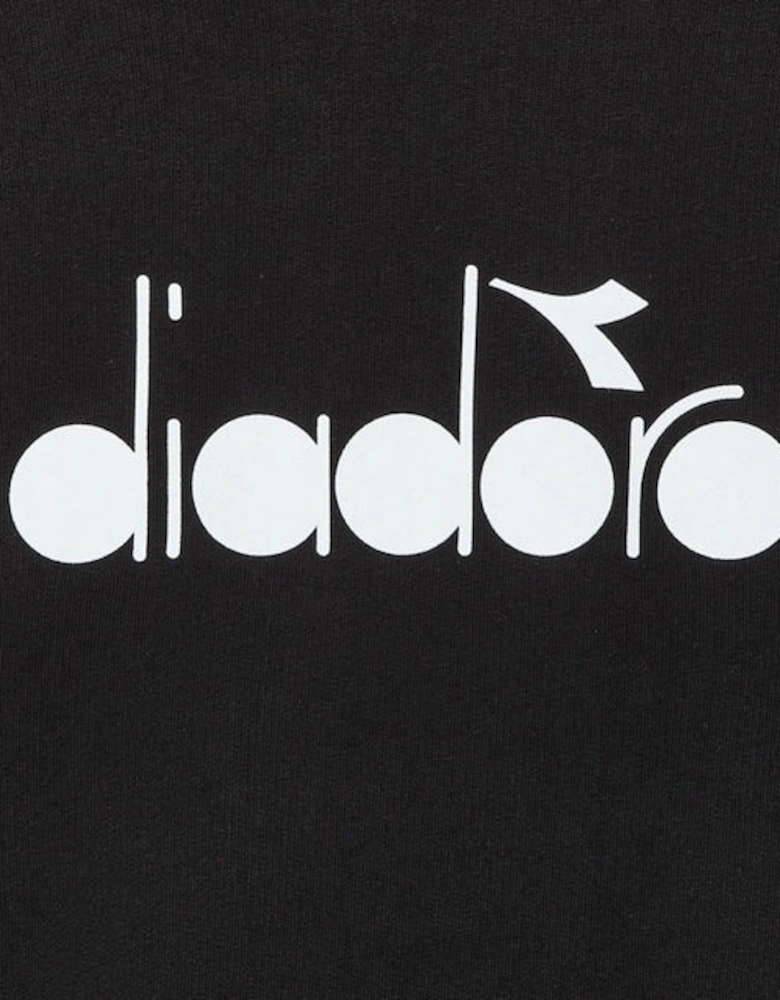 Diadora Logo Black Sweatshirt