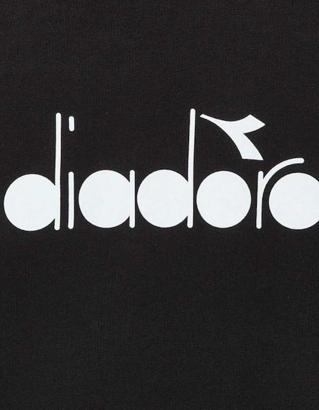 Diadora Logo Black Sweatshirt