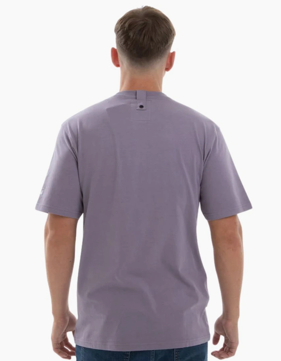Peaceful Hooligan Outline Mauve T-Shirt