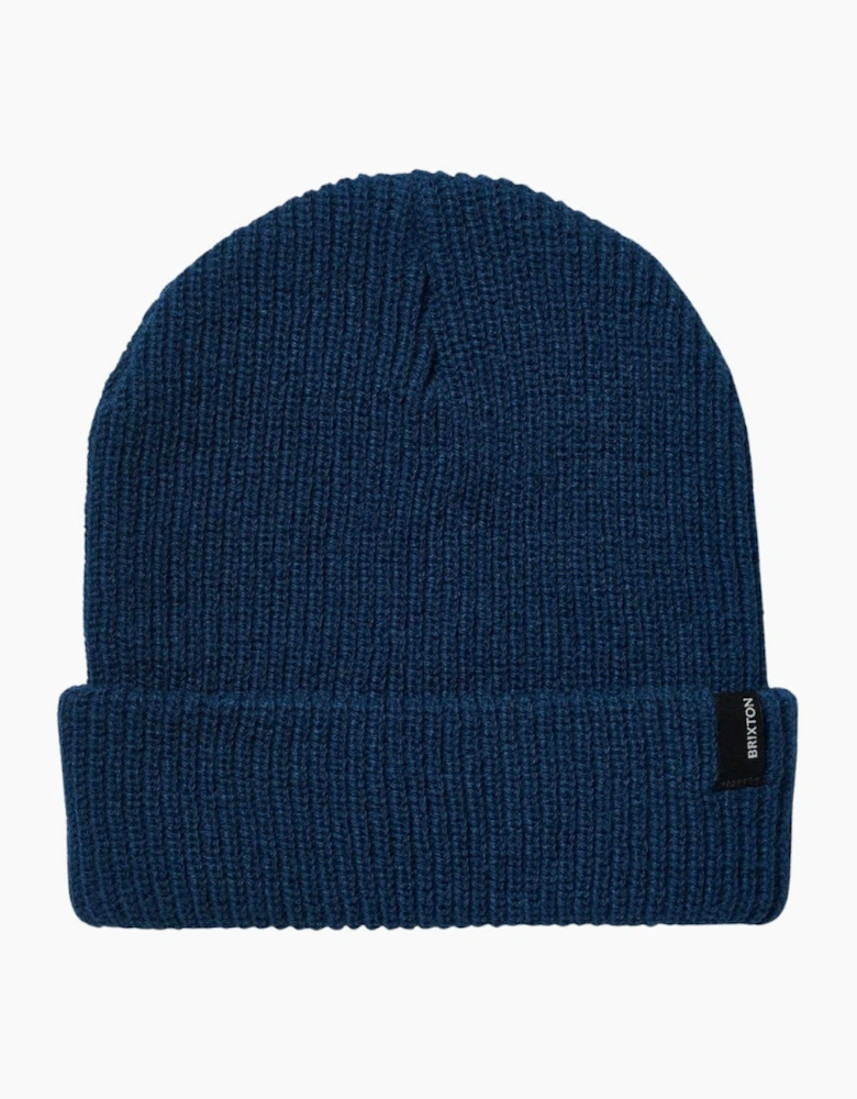 Brixton Heist Military Dark Denim Beanie Hat