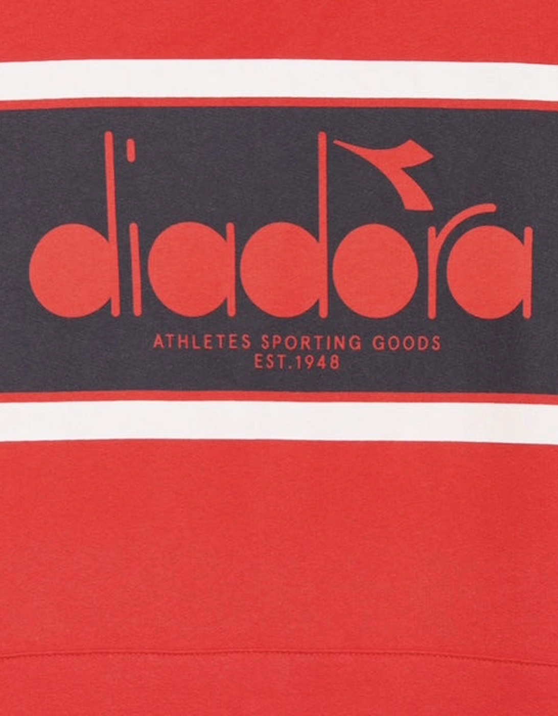 Diadora Logo Fer.Red Italy Hoodie