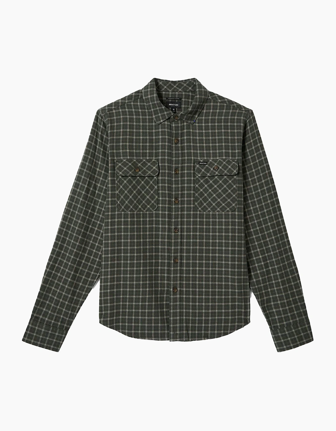 Brixton Ivy Green/Whitecap Bowery LW Ultra Flannel