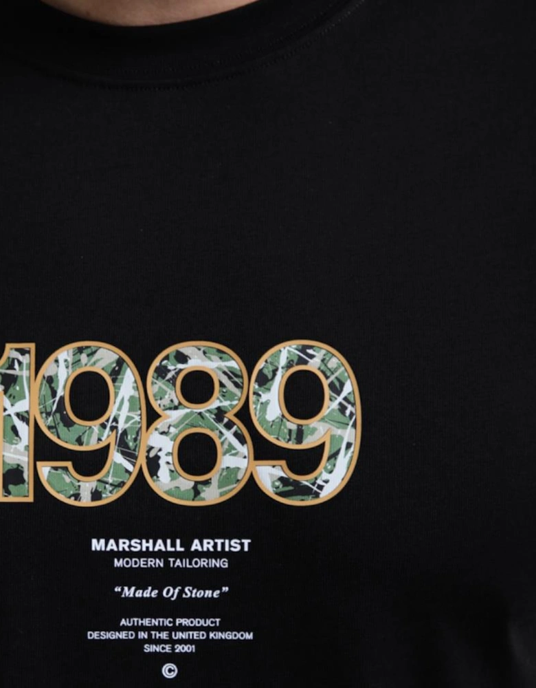 Marshall Artist Made Of Stone Black T-Shirt