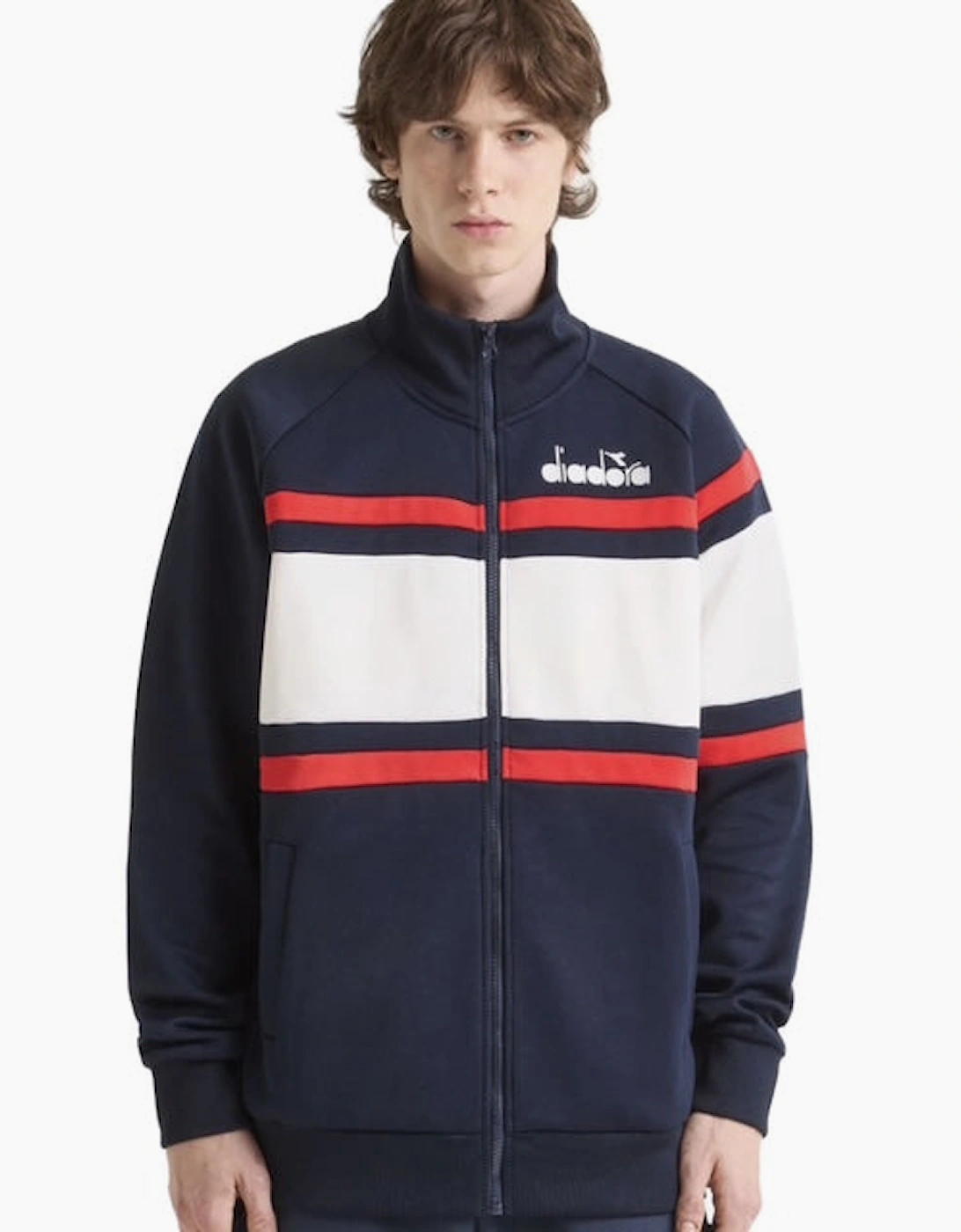 Diadora 80s Blue Denim Track Jacket