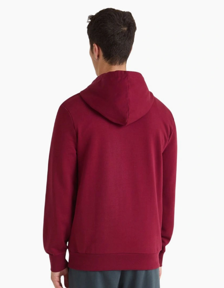 Diadora Logo Empire Red Hoodie