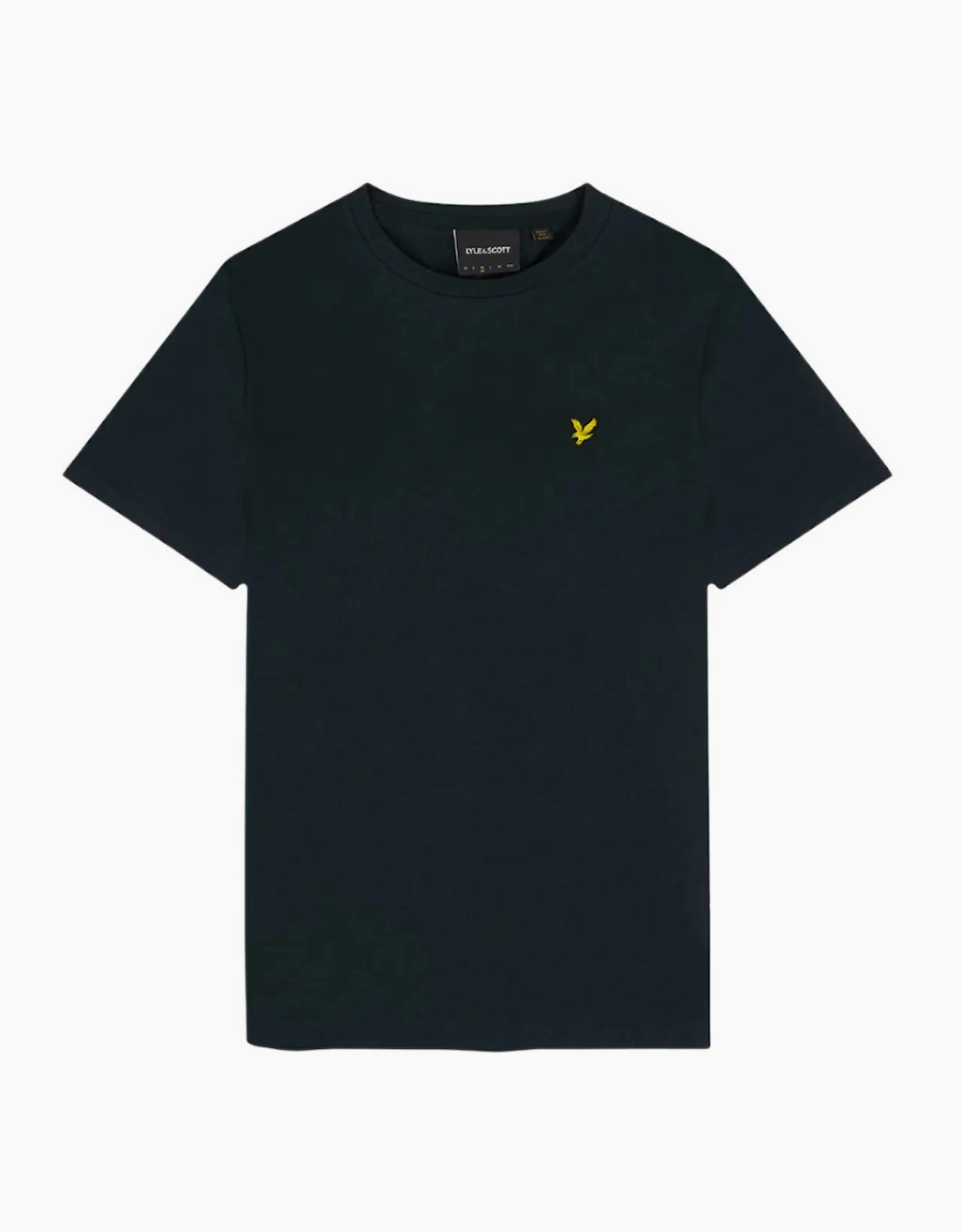 Lyle & Scott Cotton Crew Neck Navy T-Shirt