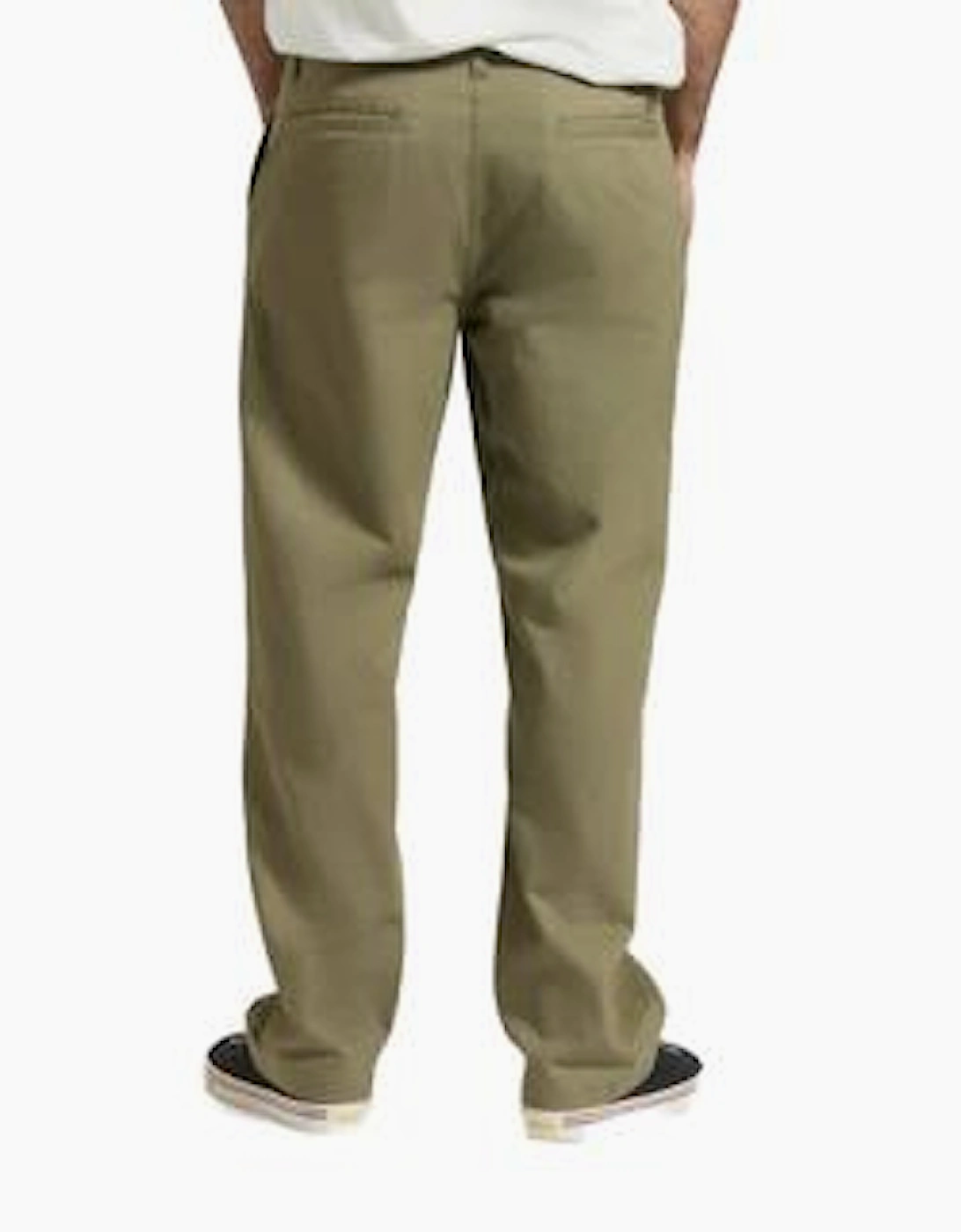 Brixton Surplus Herringbone Relaxed Olive Trouser Pant