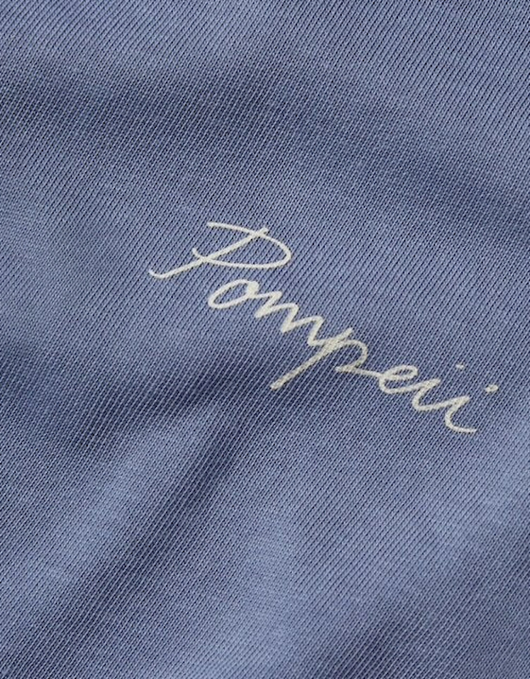 Pompeii Admission Letter Marengo Blue T-Shirt