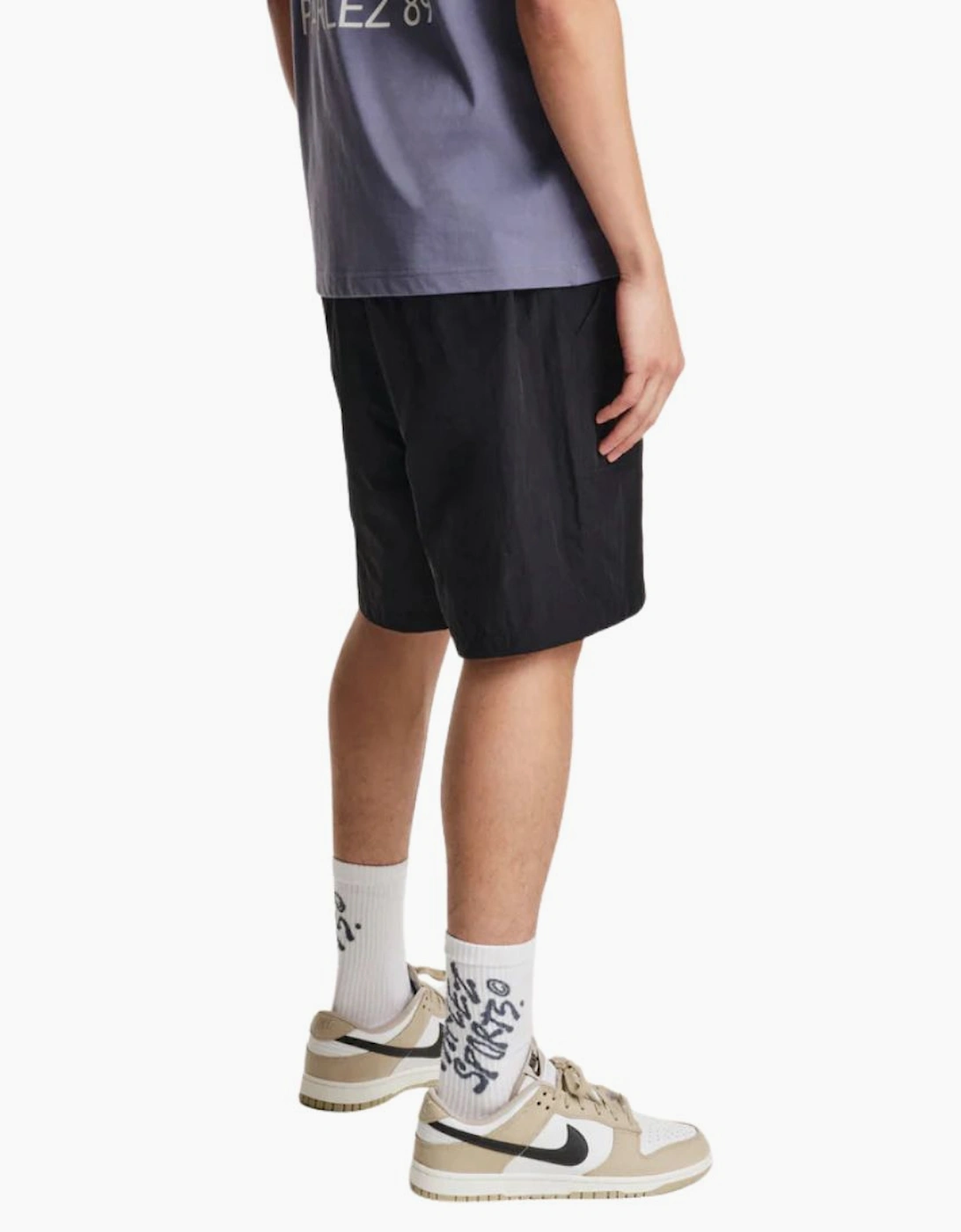 Parlez Cliff Black Shorts