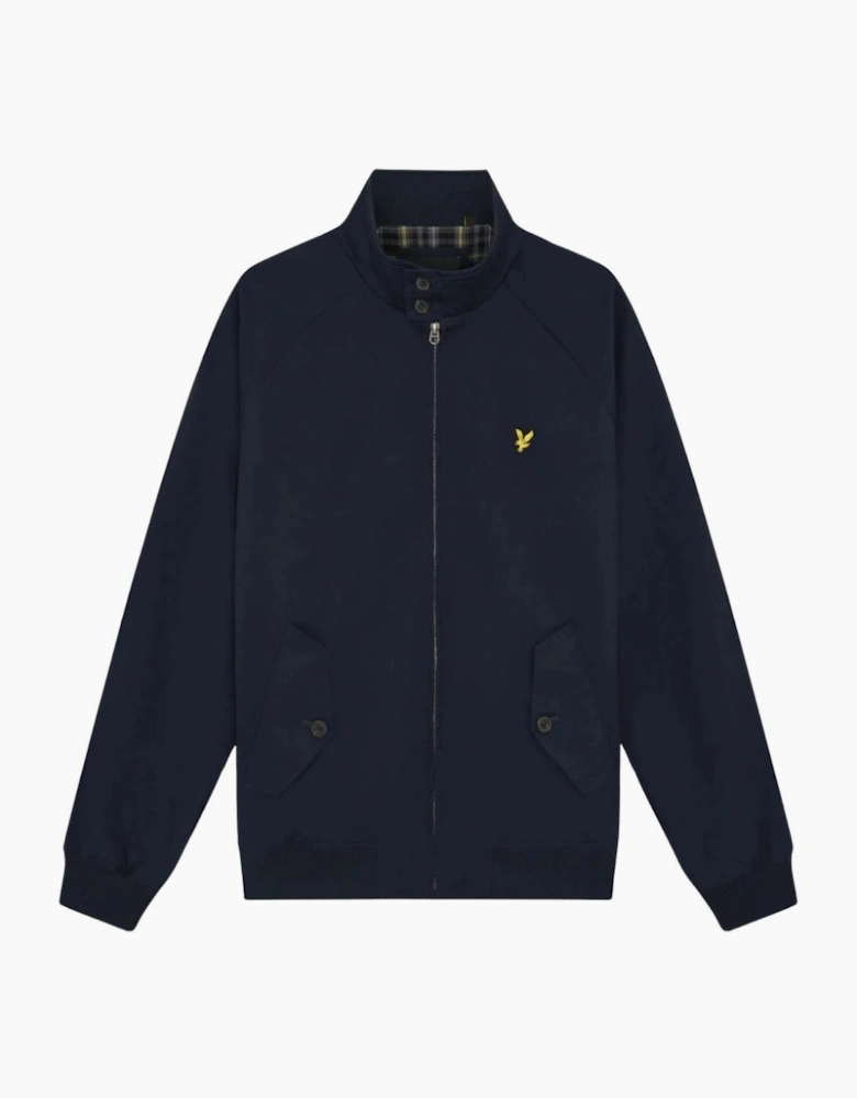 Lyle & Scott Cotton Harrington Navy Jacket