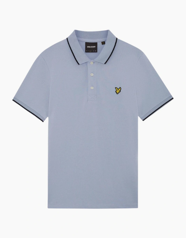Lyle & Scott Tipped Lilac Polo Shirt