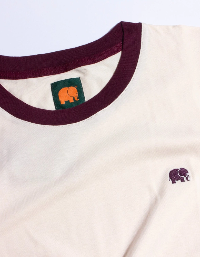 Trendsplant Colour Block Pale Glow/Iron Veil T-Shirt