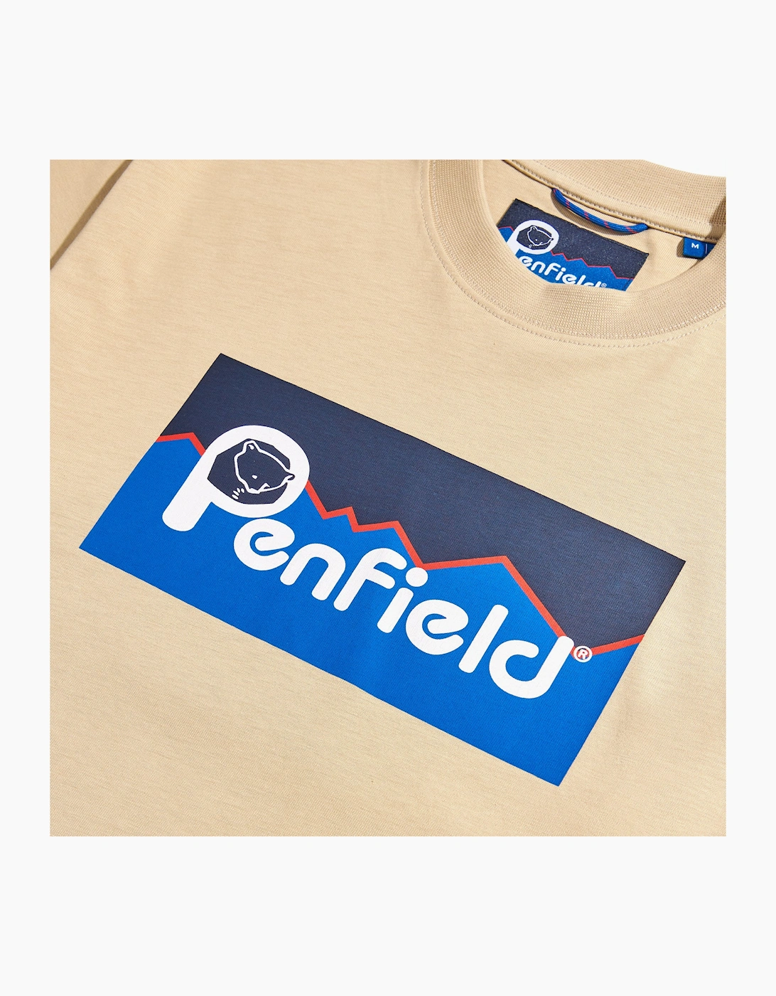 Penfield Original Large Logo Fields Of Rye T-Shirt