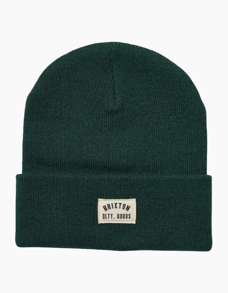 BrixtonWoodburn Watch Cap Emerald  Beanie