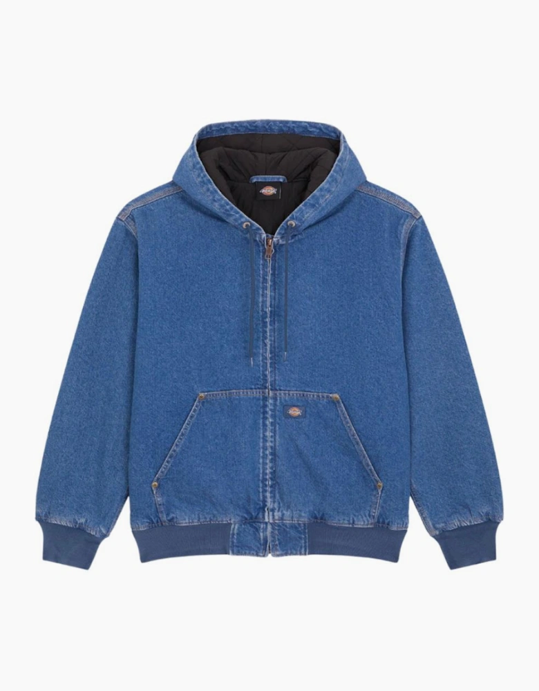 Dickies Lined Denim Hooded Bomber
