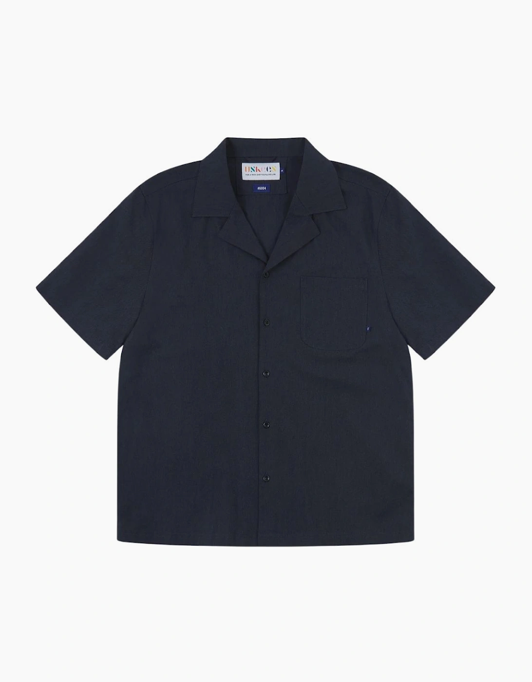 Uskees 6004 Cuban Atlantic Blue Shirt