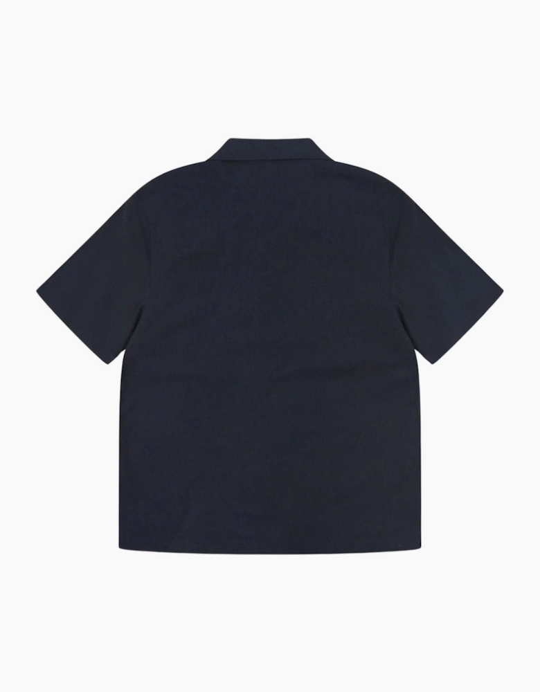Uskees 6004 Cuban Atlantic Blue Shirt