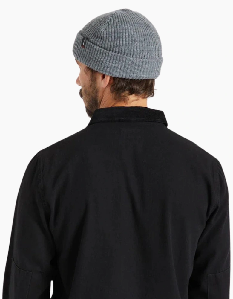 Brixton Heist Heather Grey Beanie Hat