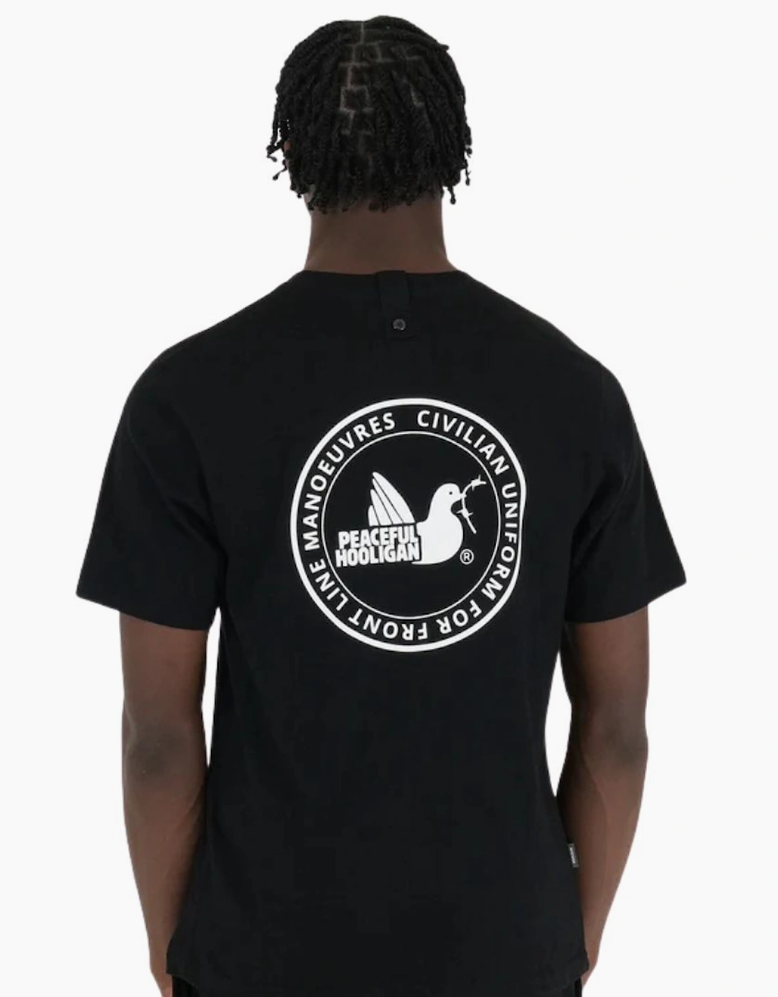 Peaceful Hooligan Civ Uni Black T-Shirt