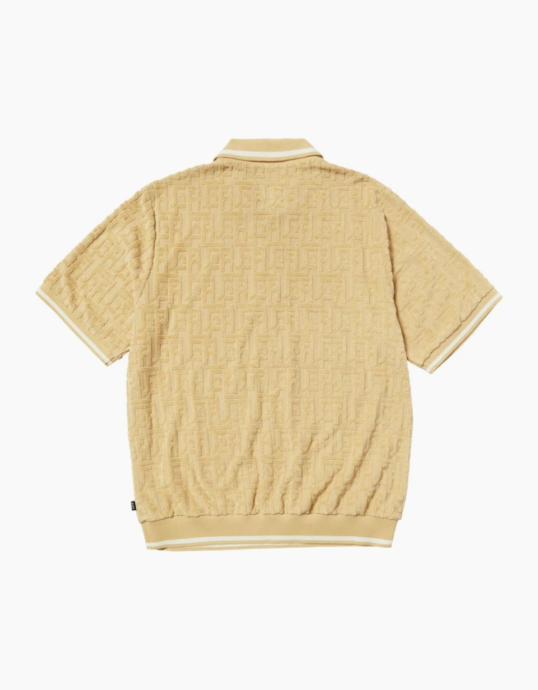 HUF Tether Jacquards Terry Twill Polo