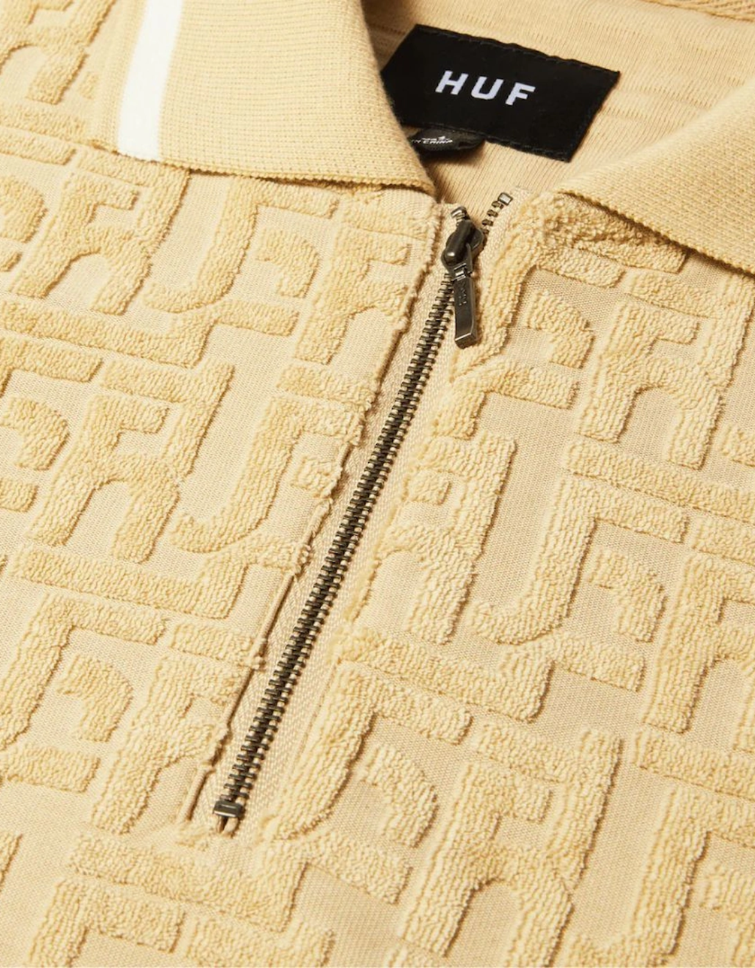 HUF Tether Jacquards Terry Twill Polo