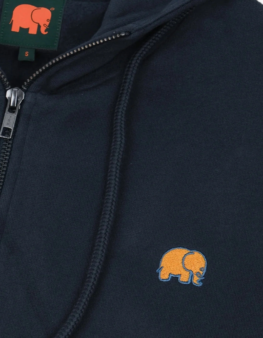 Trendsplant Organic Essential Trendsplant Blue Zip Hoodie