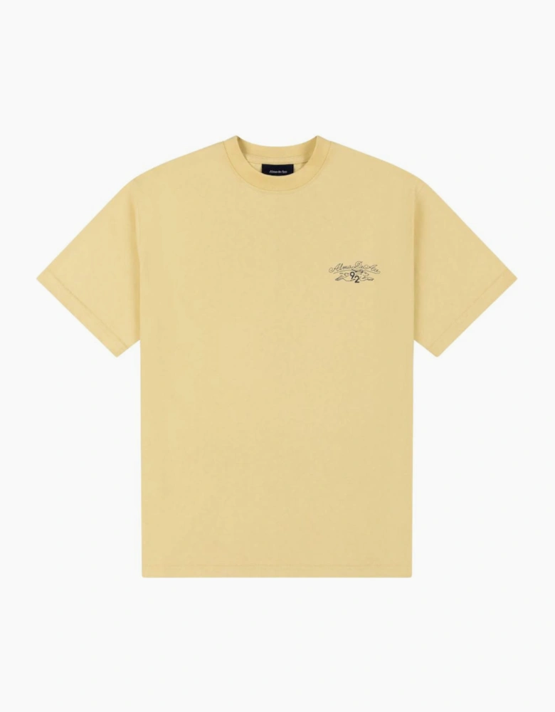 Alma De Ace Hare Sports 92 Yellow T-Shirt