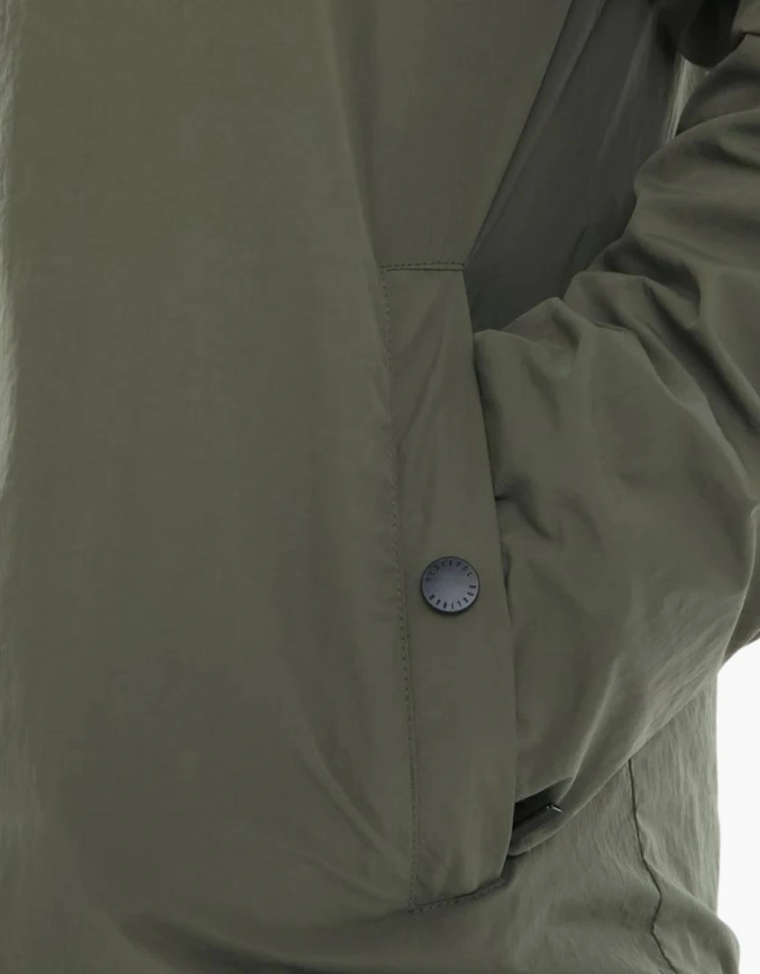 Peaceful Hooligan Fury Fleece Lined Khaki Jacket