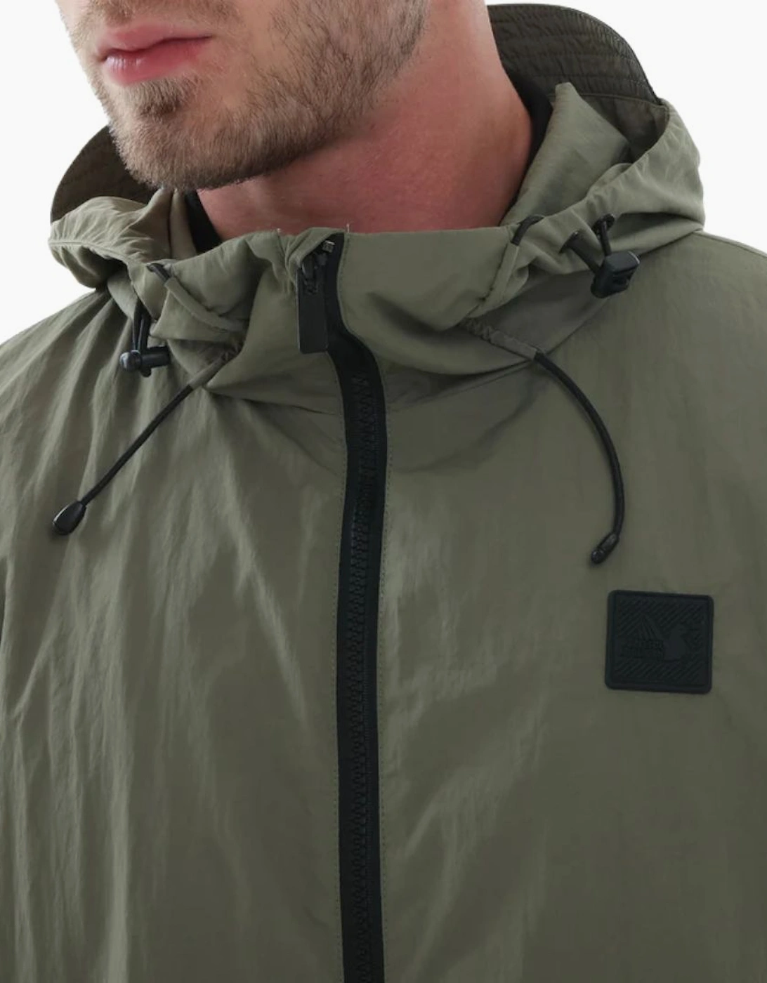 Peaceful Hooligan Fury Fleece Lined Khaki Jacket