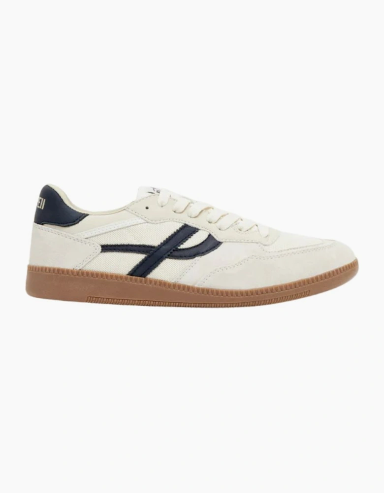 Pompeii Elan Sala Nylon White Jeans Trainers