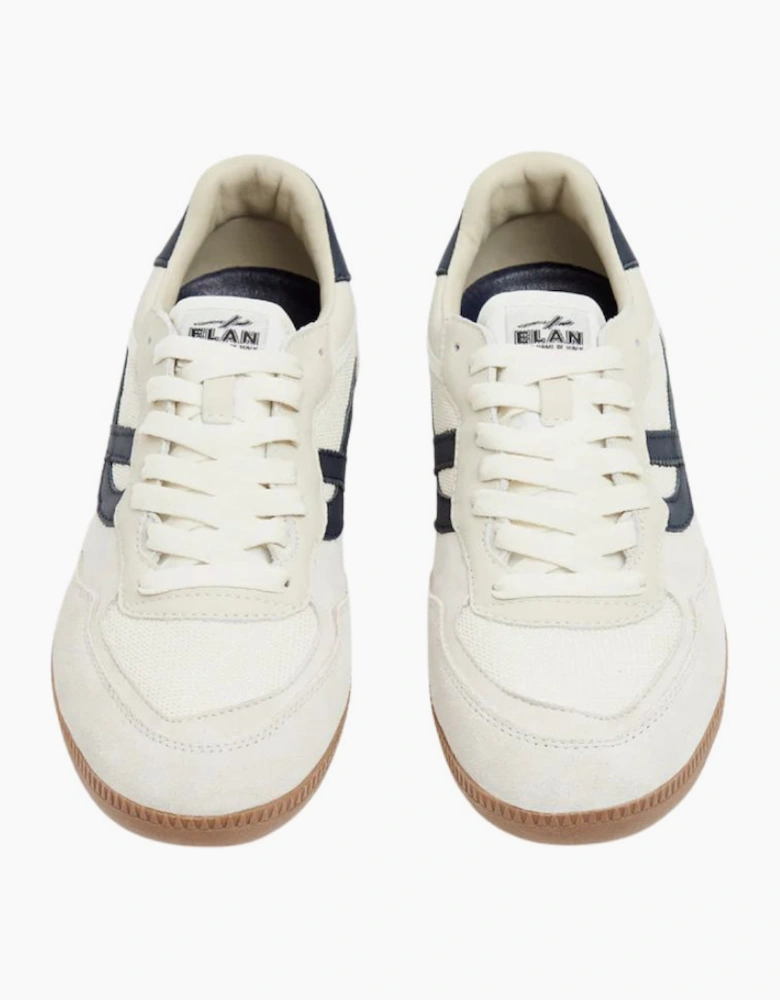 Pompeii Elan Sala Nylon White Jeans Trainers