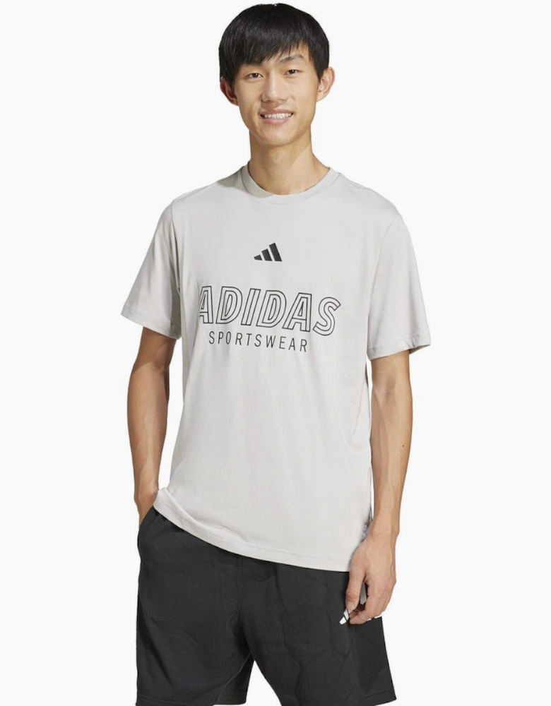 Adidas House of Tiro T-Shirt Grey