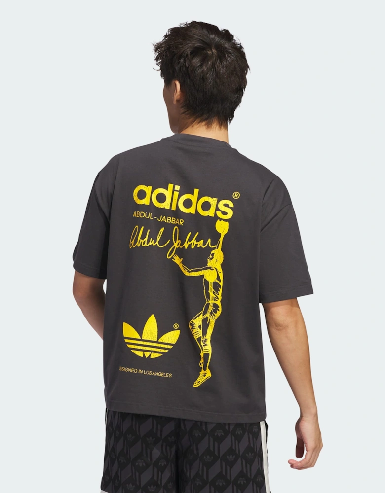 Adidas Originals Jabbar Skyhook T-Shirt Black
