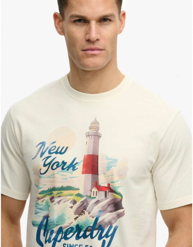 Superdry Mens Maritime Short Sleeve T-Shirt