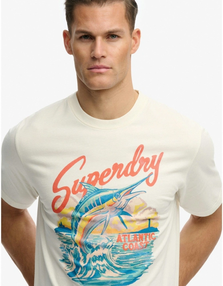 Superdry Mens Maritime Short Sleeve T-Shirt