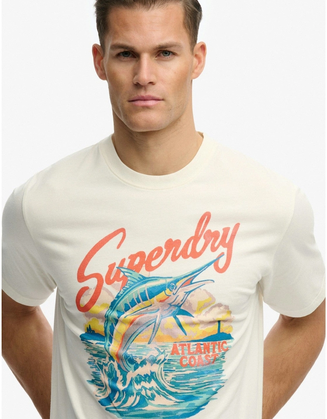 Superdry Mens Maritime Short Sleeve T-Shirt