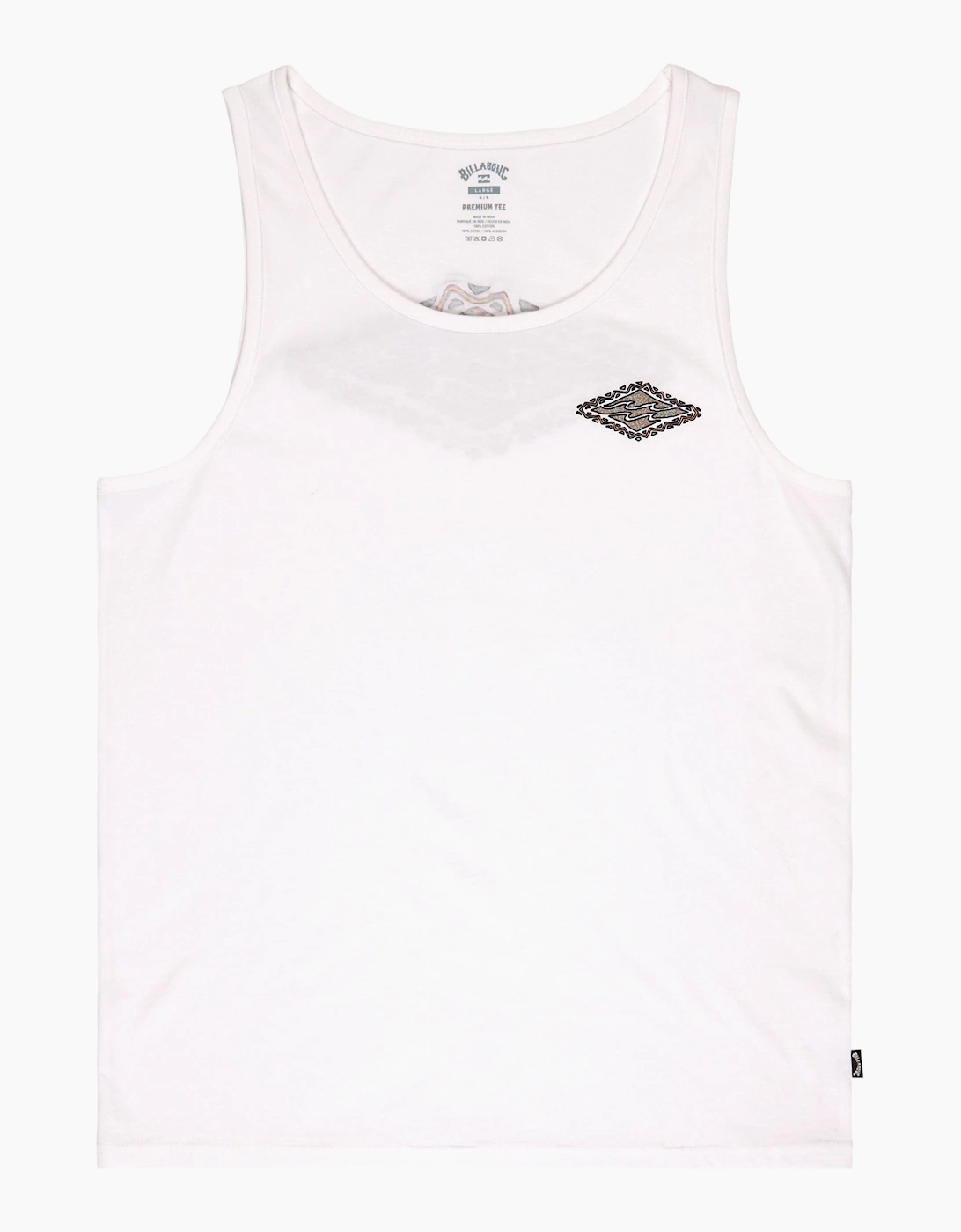 Billabong Men's White Crayon Wave Vest  38/Regular M