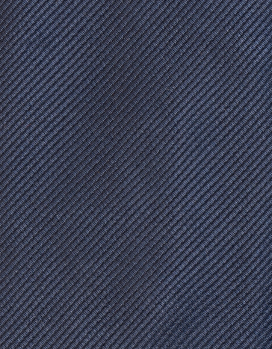 Navy Ribbed Tie