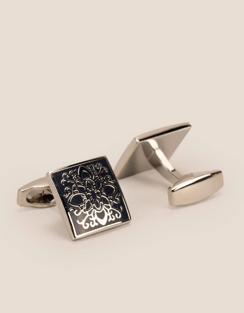 Lyon Cufflinks Silver